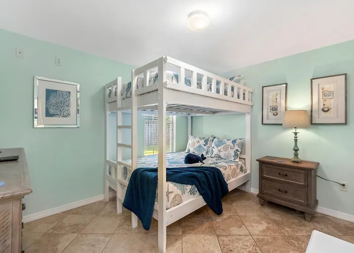 Beautiful Pet Friendly Home, Tropical Pool, Minutes To Private Beach Access, Many Extra Amenities, Please See Host Info